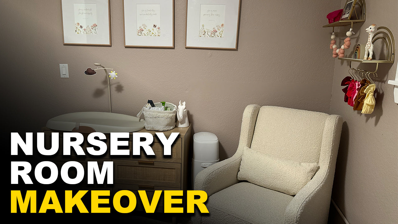 Nursery room makeover with The Idaho Painter