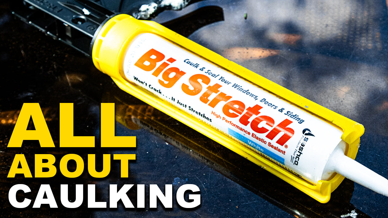 All about caulking for beginners