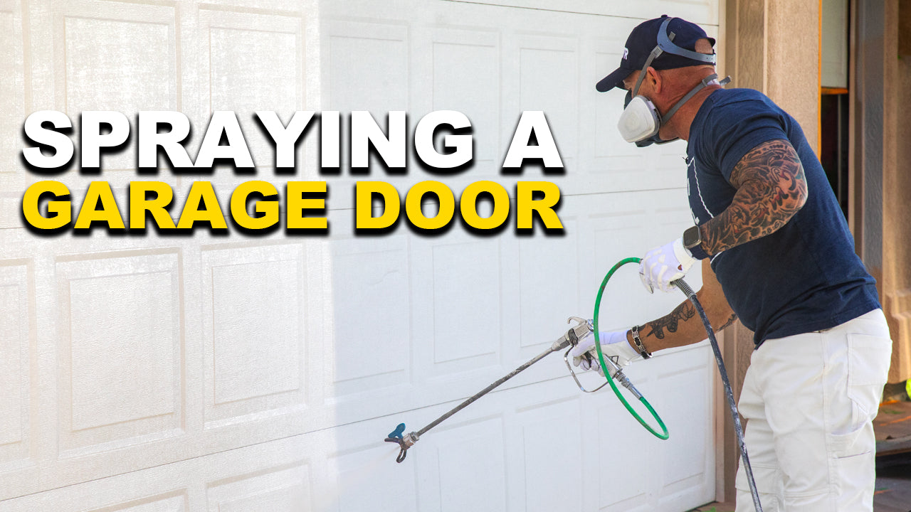 Painting Garage Doors with The Idaho Painter