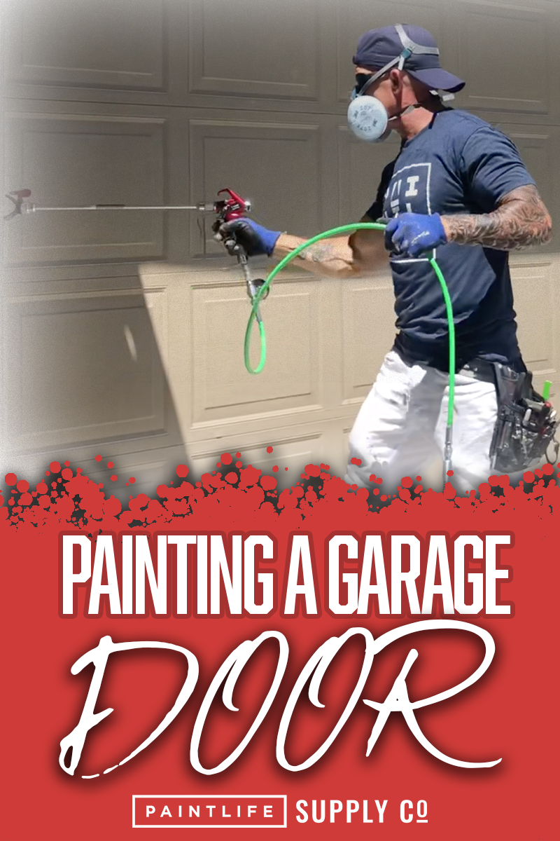 Steps Painting A Garage Door
