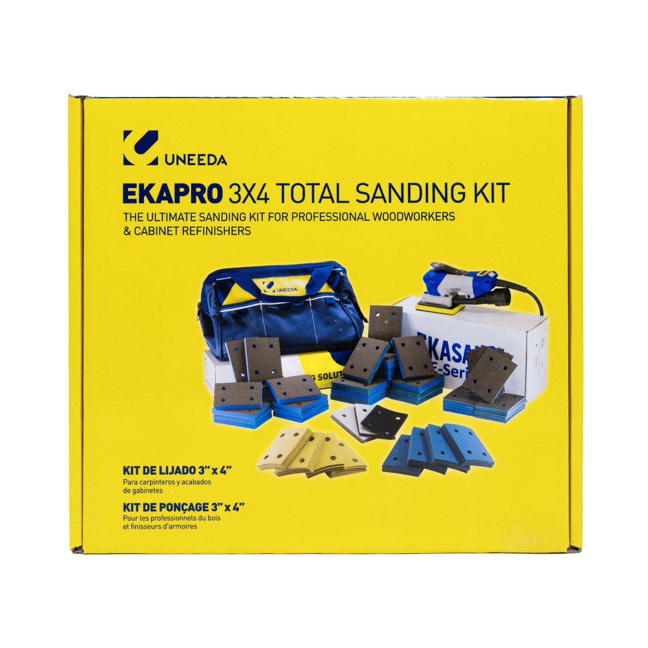 Ekasand 3"x4" Total Sanding Kit Paint Life Supply Co.