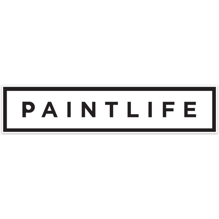 Paint Life Rectangle Sticker