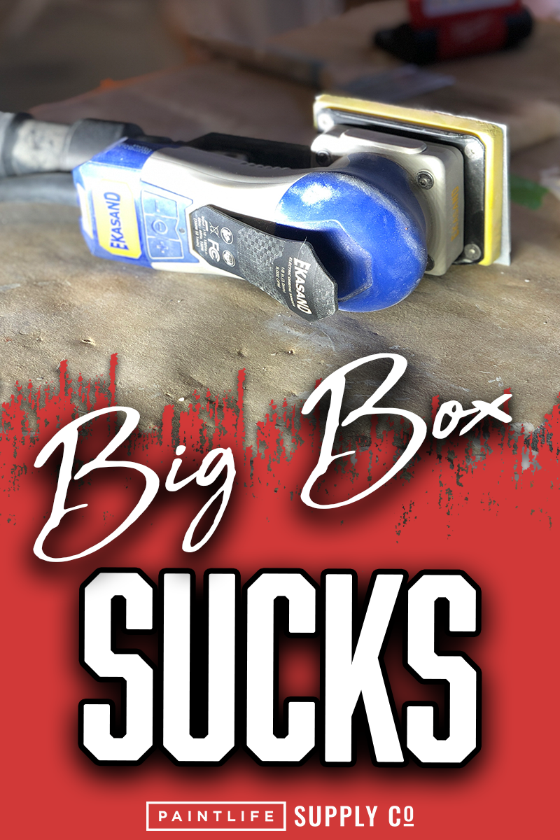 Big Box SUCKS blog by The Idaho Painter