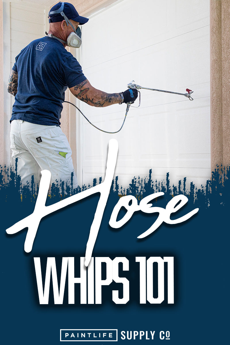 Why use a hose whip with an airless paint sprayer?