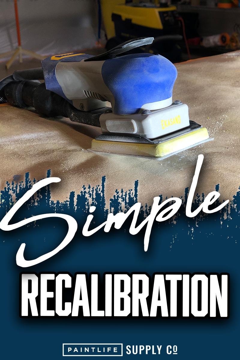 Ekasand Recalibration Tips blog by The Idaho Painter