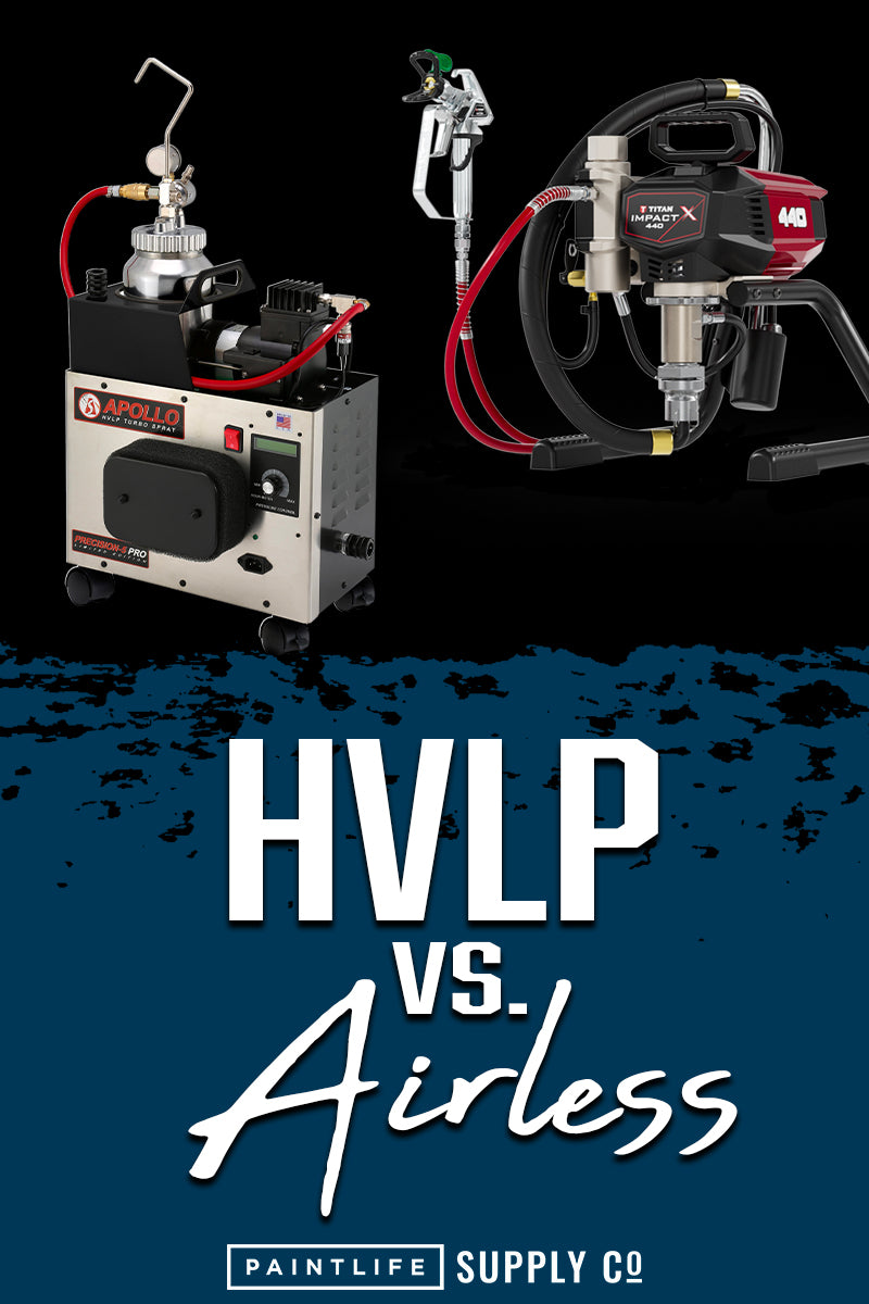 HVLP vs Airless Sprayers