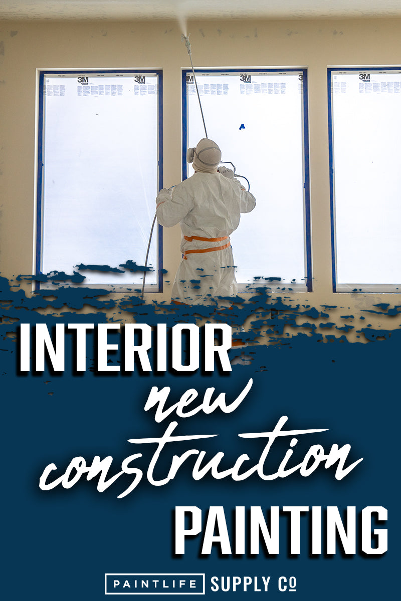 New construction painting tips by The Idaho Painter.