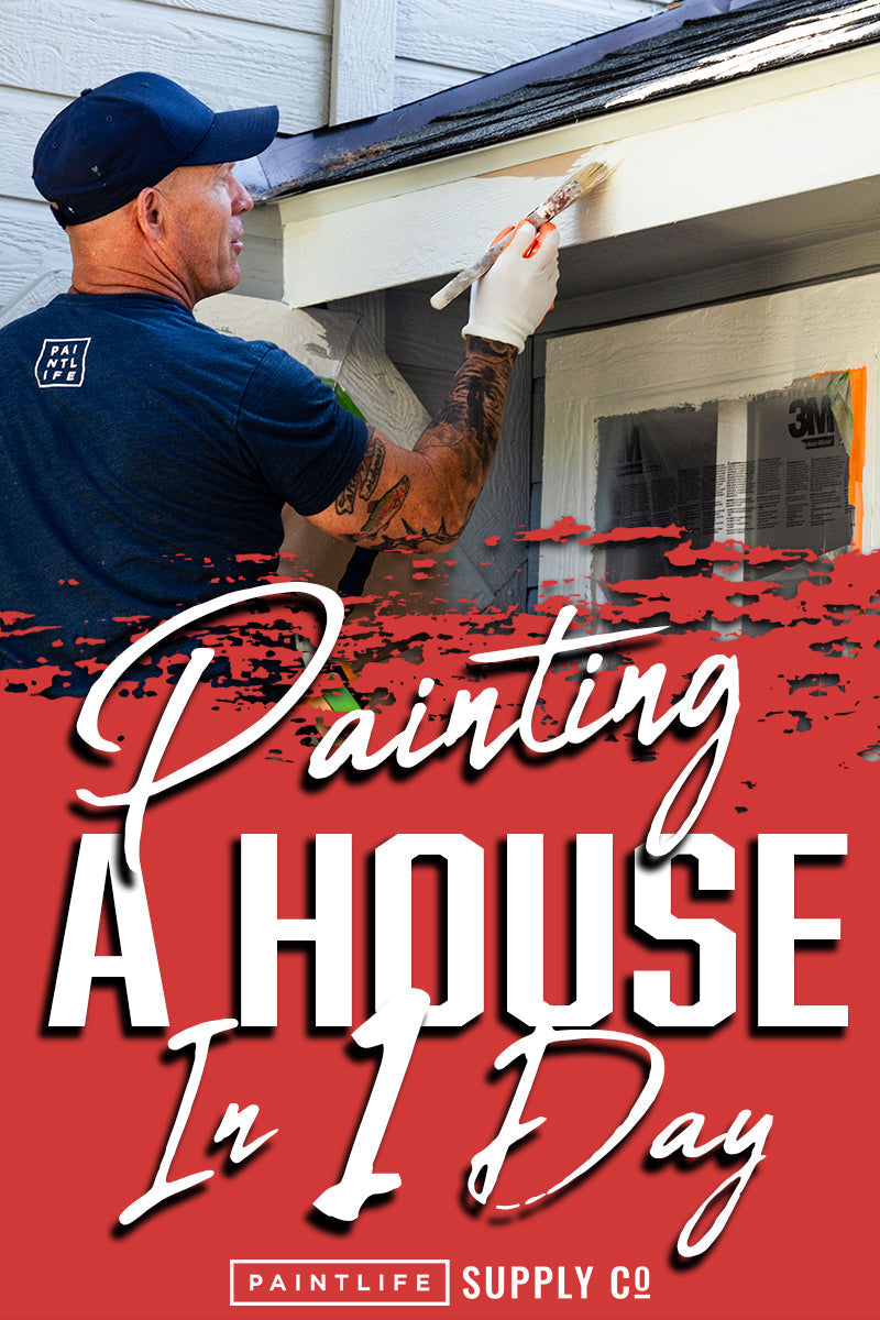 Painting a house in one day.  Yes it is possible by The Idaho Painter.
