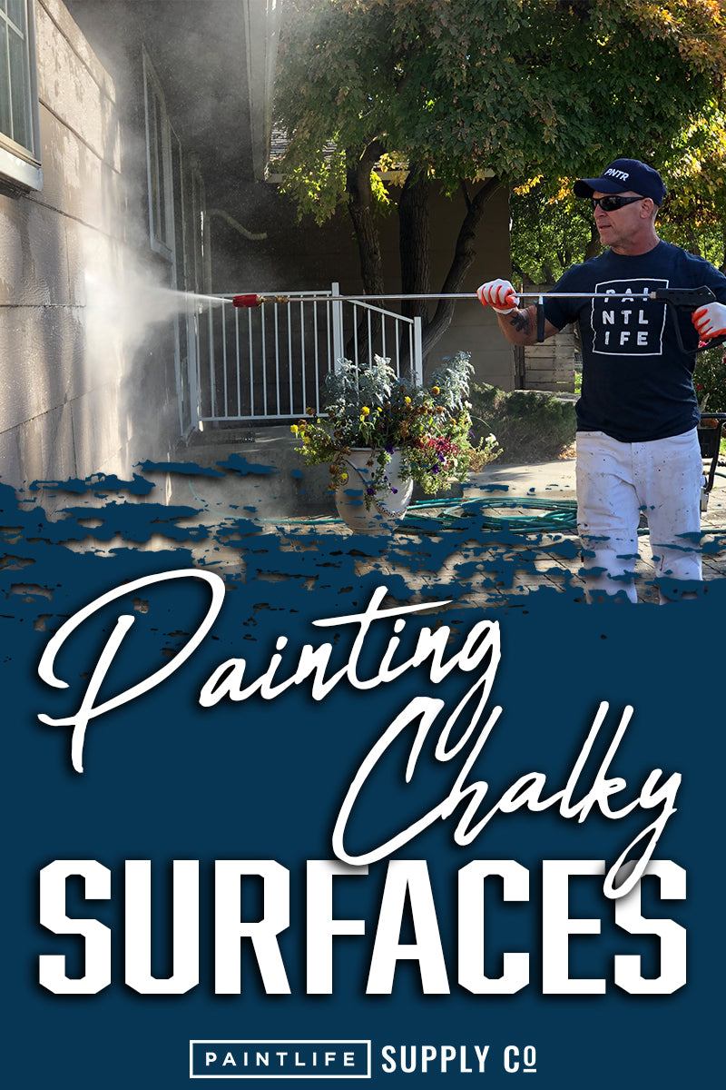 How to paint chalky surfaces