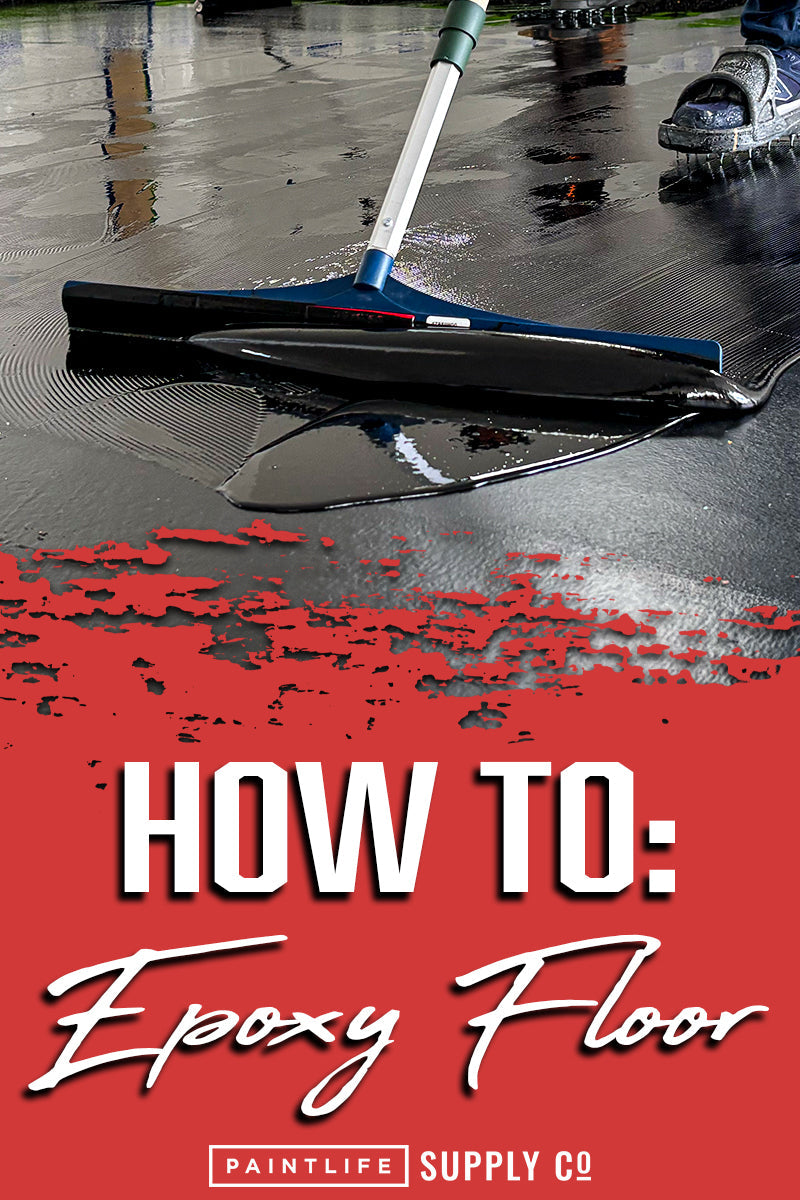 How to epoxy a garage floor by The Idaho Painter