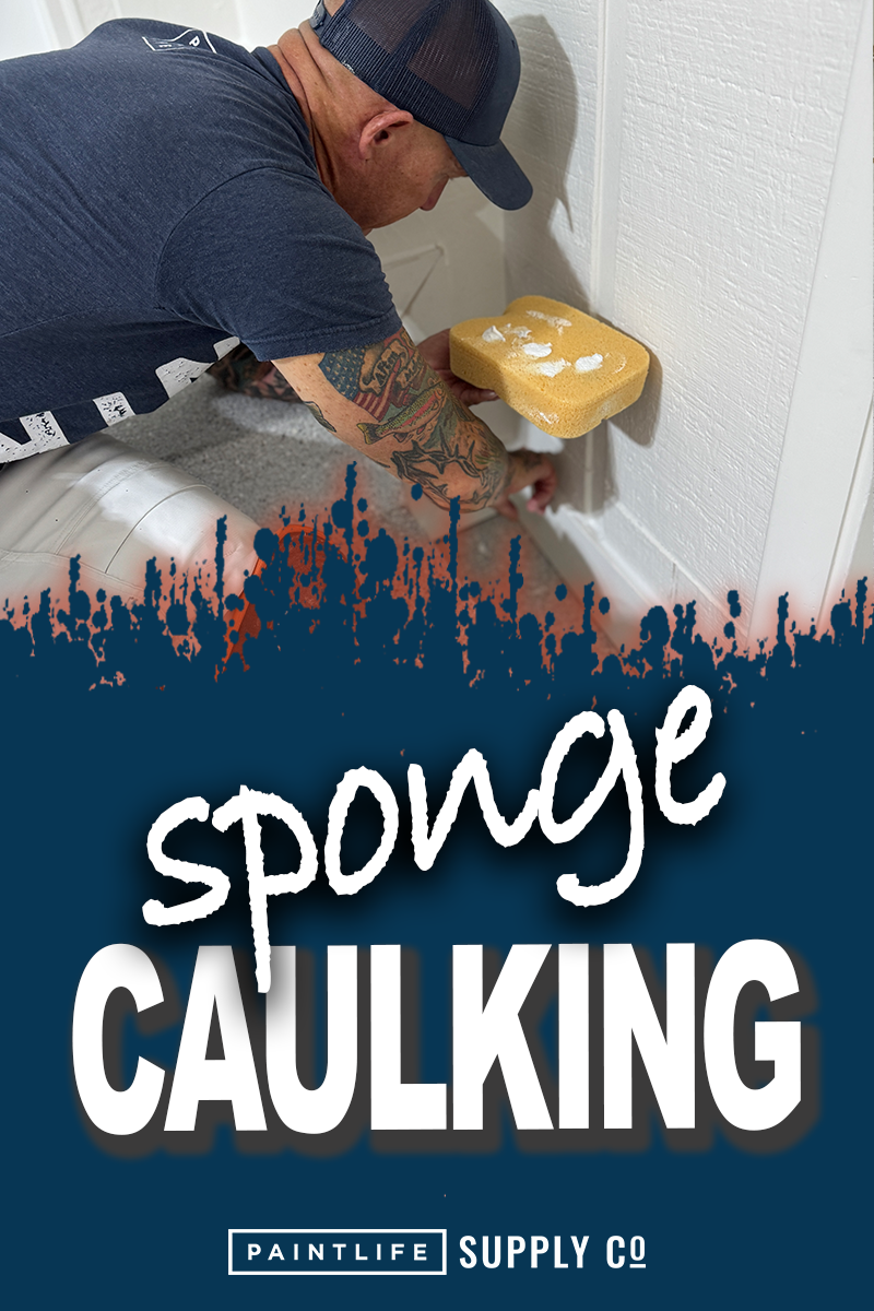 Sponge Caulking Blog by The Idaho Painter