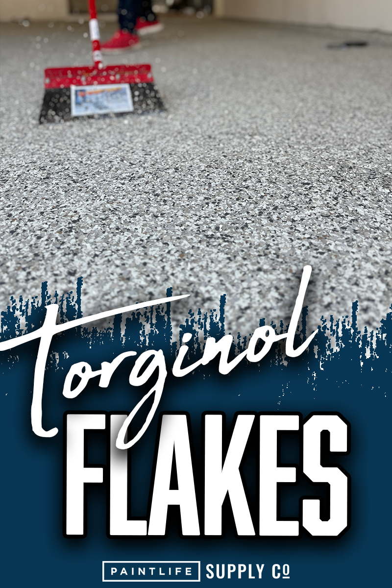 Torginol Flakes epoxy floors by The Idaho Painter