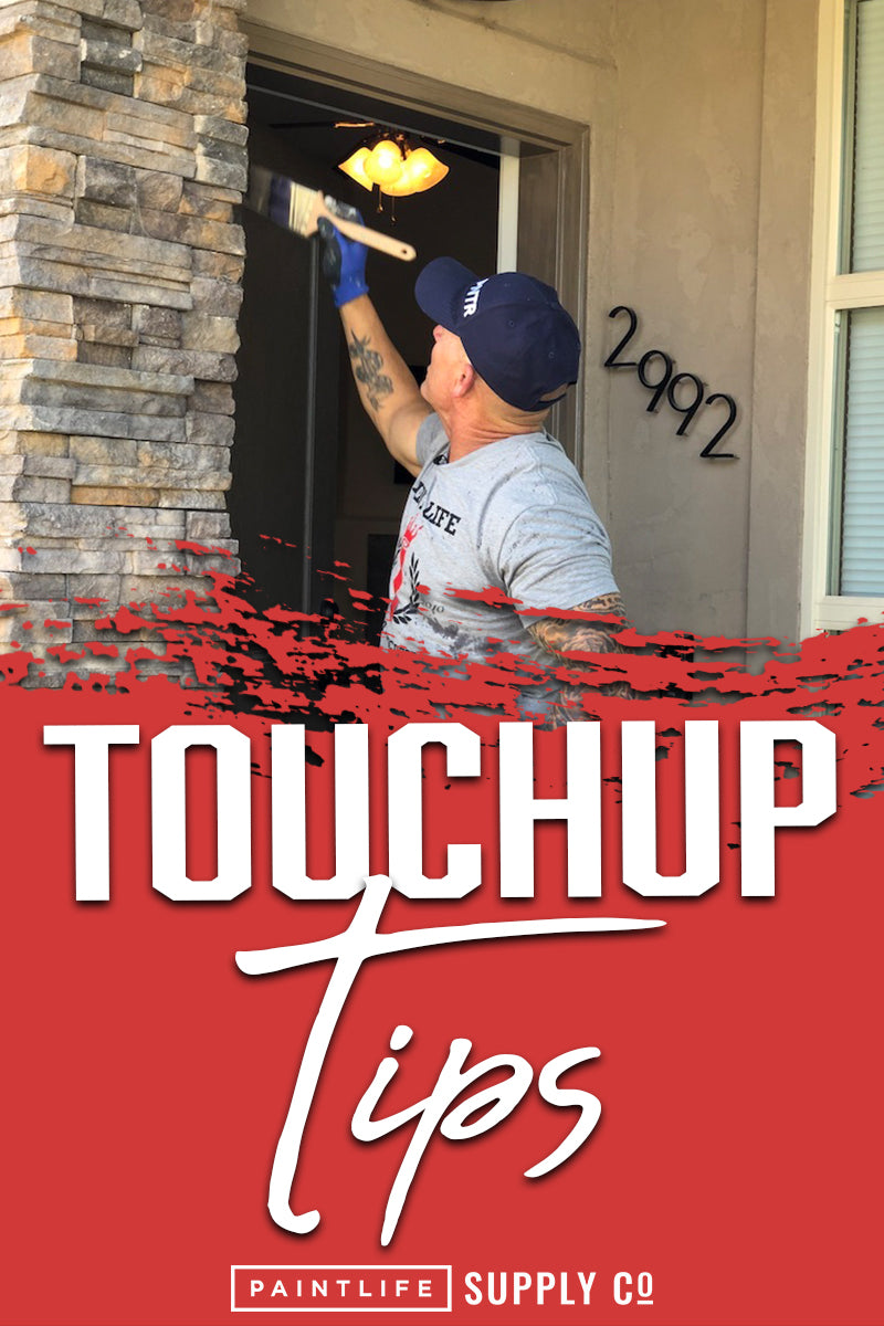 Tips doing touch ups by The Idaho Painter