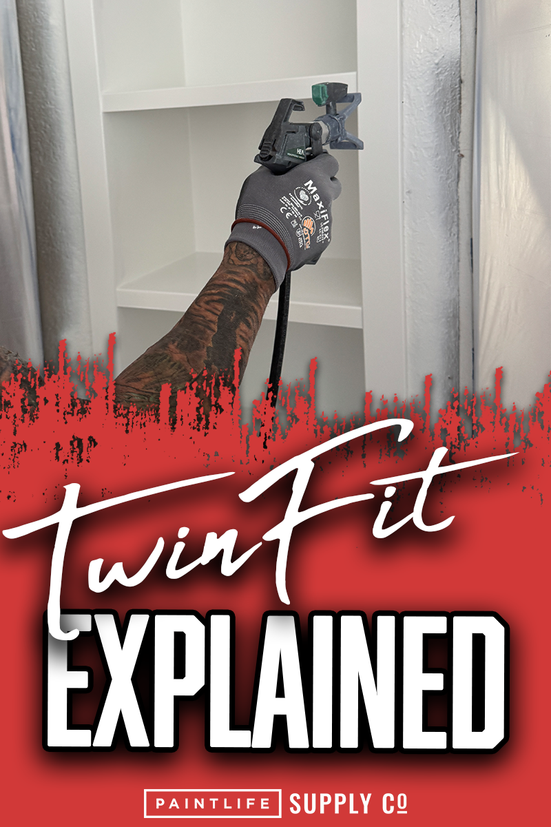 Exit Flex Twin Fit guard and airless spray tips by Paint Life Supply Co.