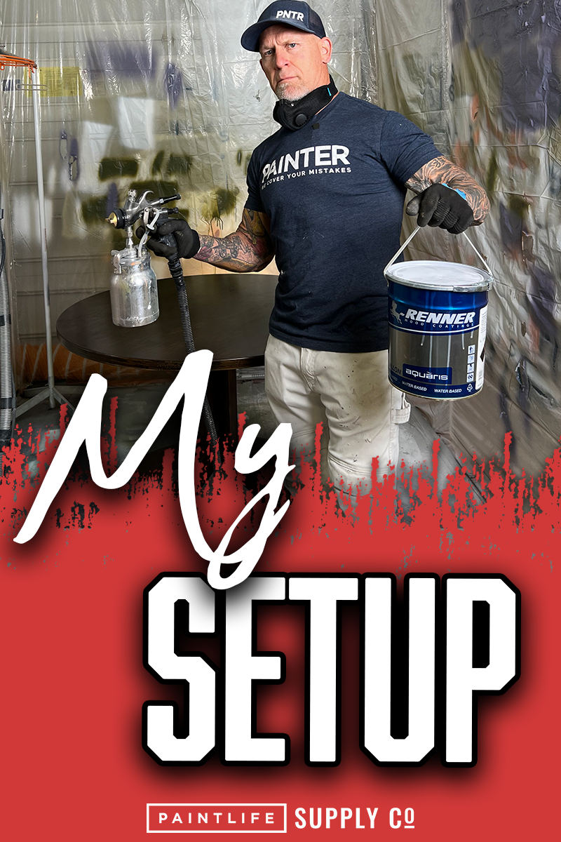 What needle and nozzle setup for HVLP spraying.