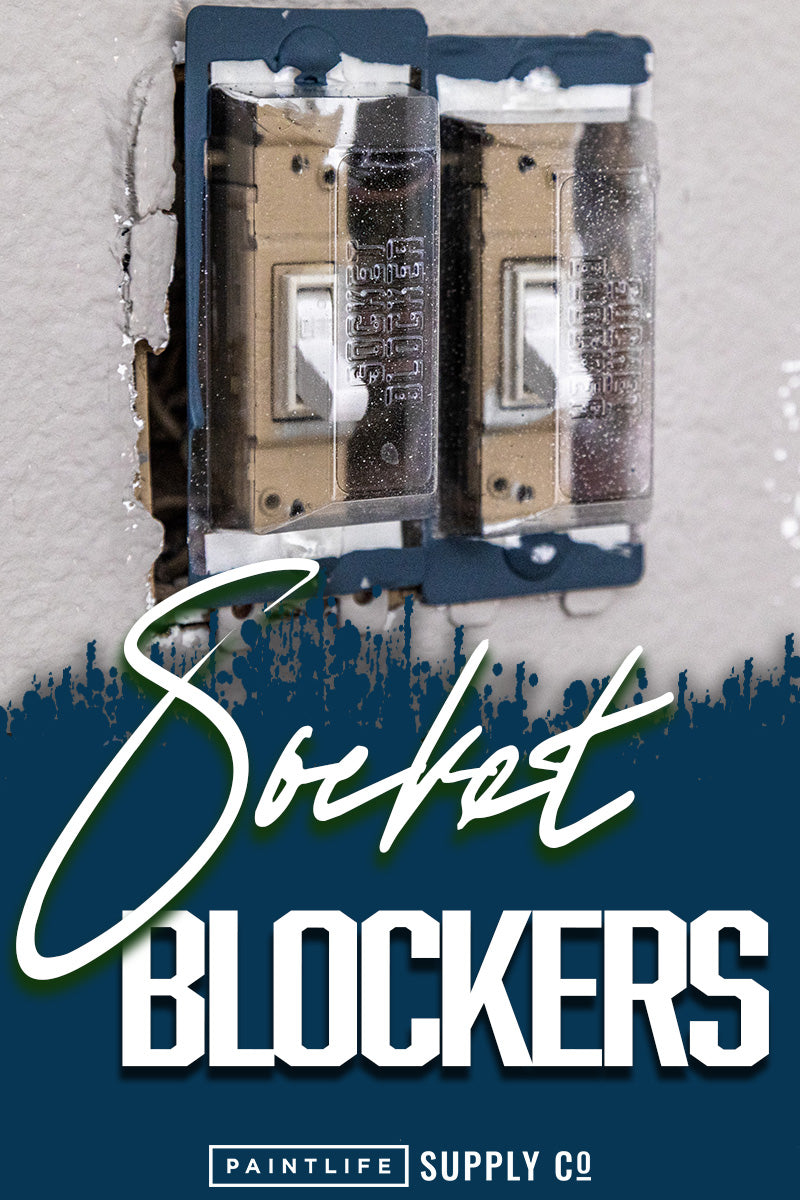 Socket Blockers, tools for masking and prepping an interior to paint.
