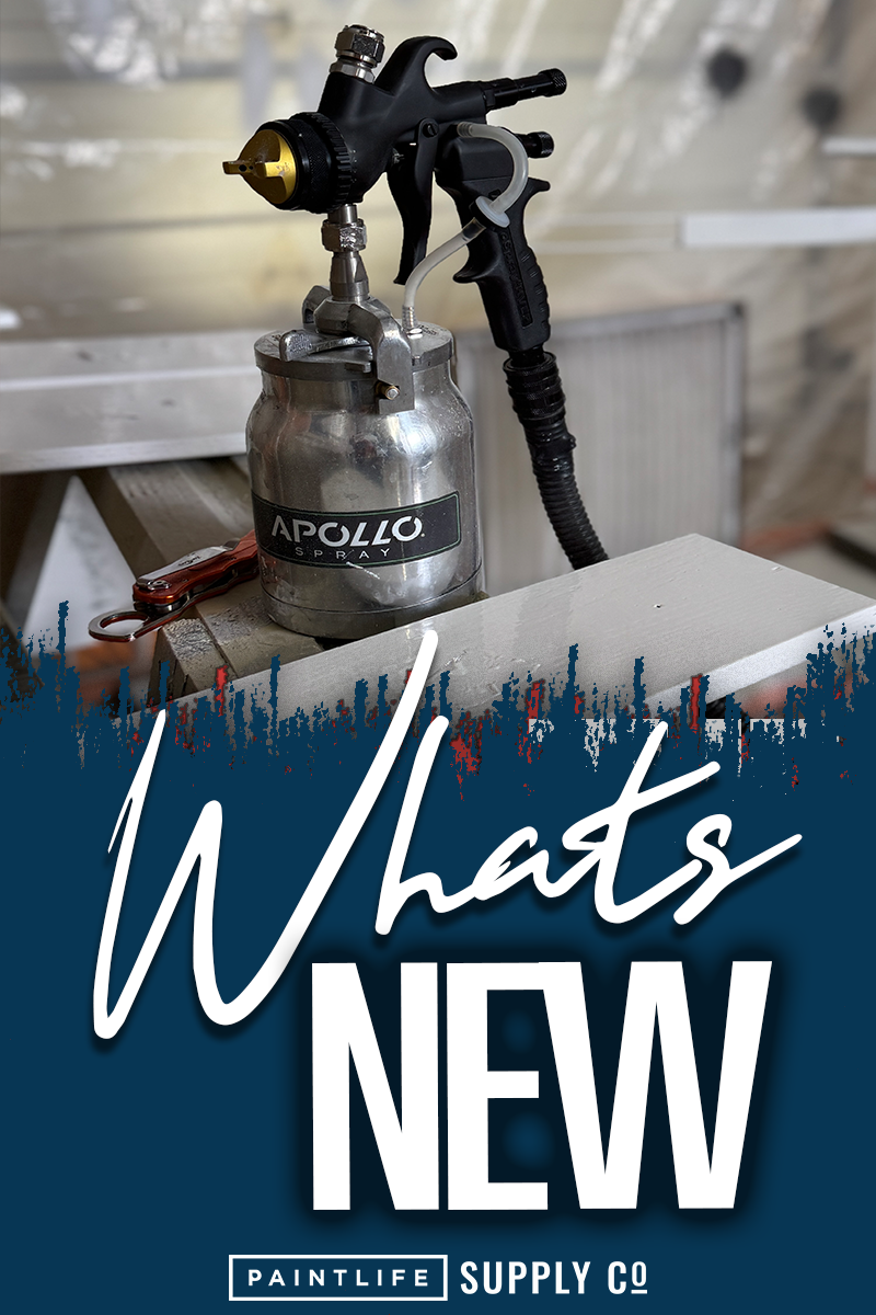 What is new at Apollo HVLP.  The new Black Edition HVLP spray gun is here at Paint Life Supply Co.