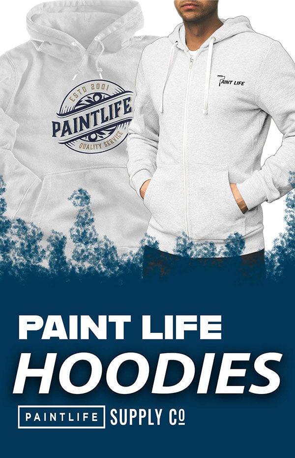 Paint Life pullover and zip hoodies