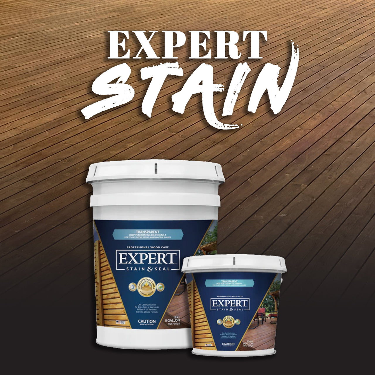 Expert Stain & Seal coating for decks and fences