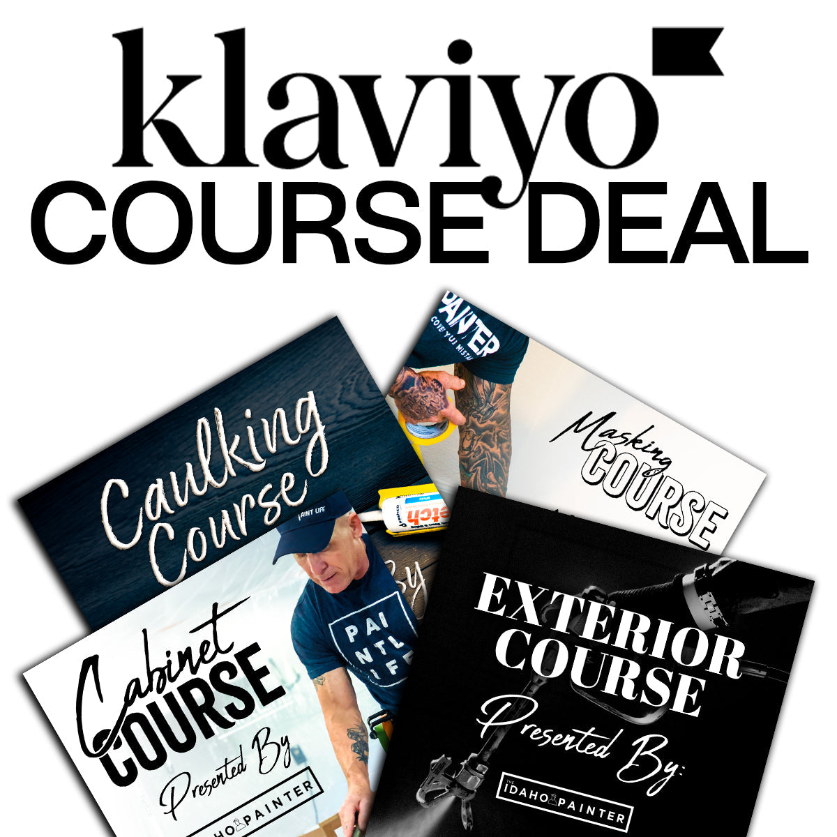 Klaviyo course deal at Paint Life Supply Co.