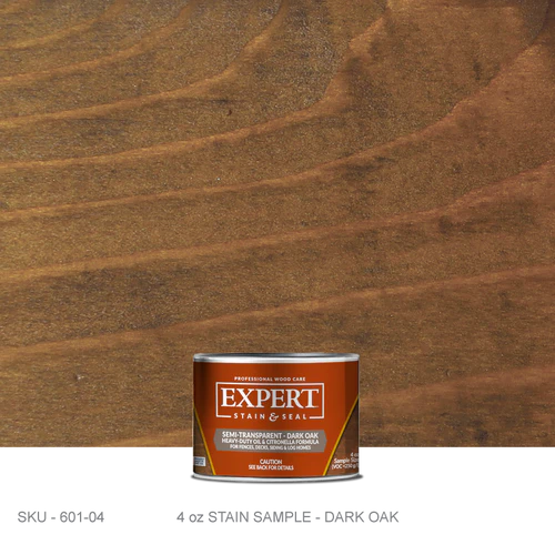 EXPERT Stain & Seal | Sample Log & Timber Oil Pack 4oz Whole Set