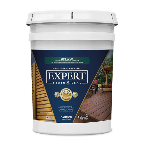 Expert Stain & Seal | Semi-Solid Wood Stain & Sealer