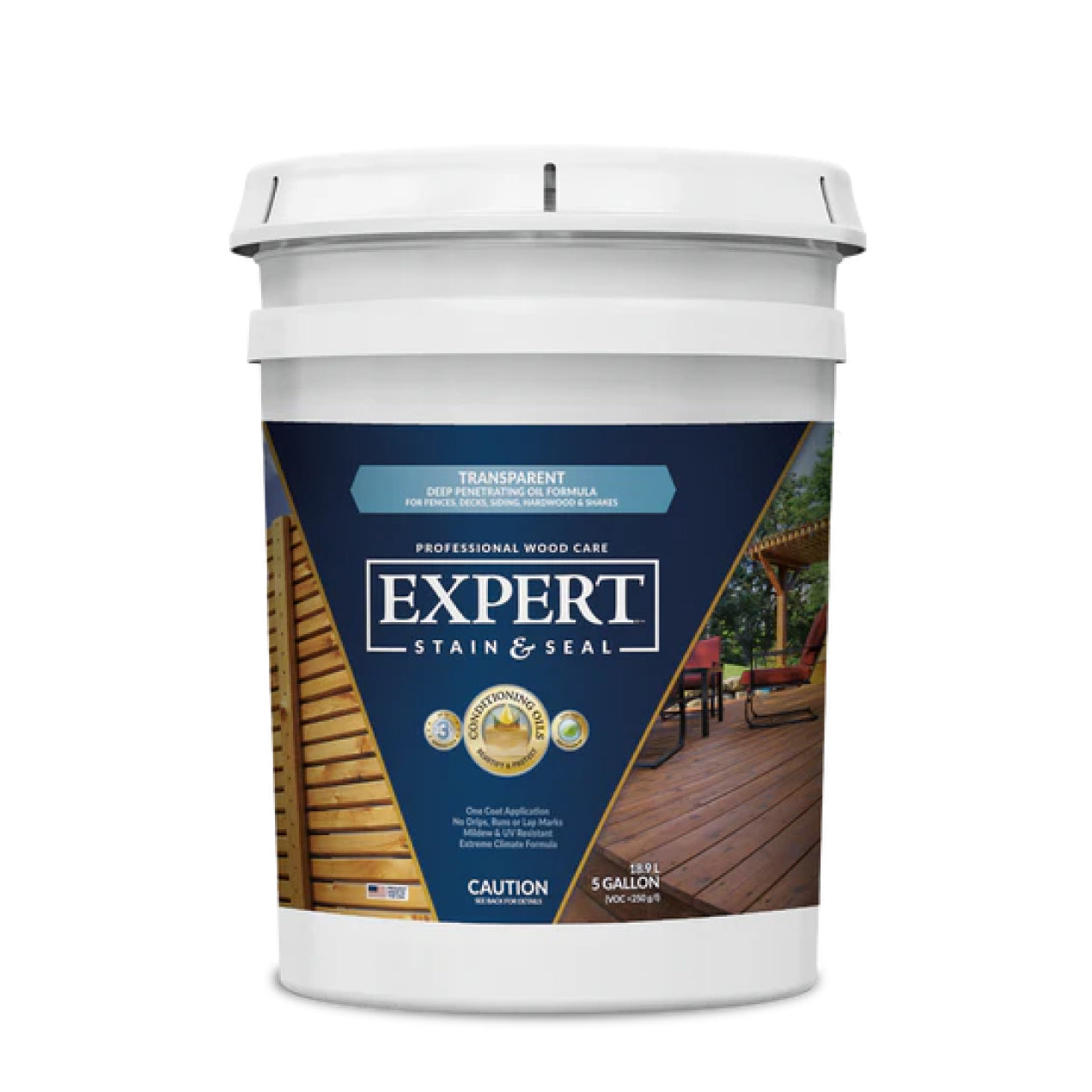 Expert Stain & Seal | Clear Fence, Deck, and Wood Stain & Sealer