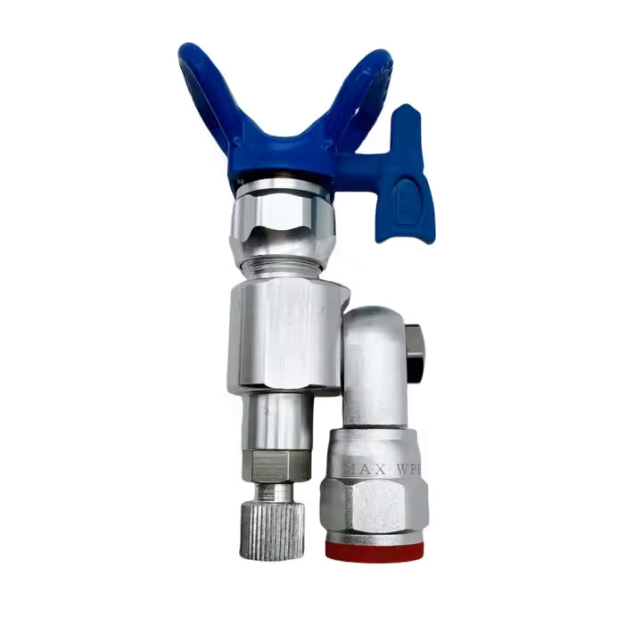 Clean shot airless spray valve