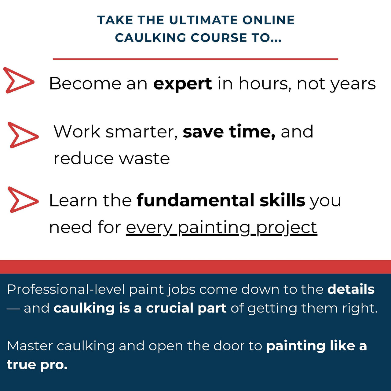 Online Caulking Course