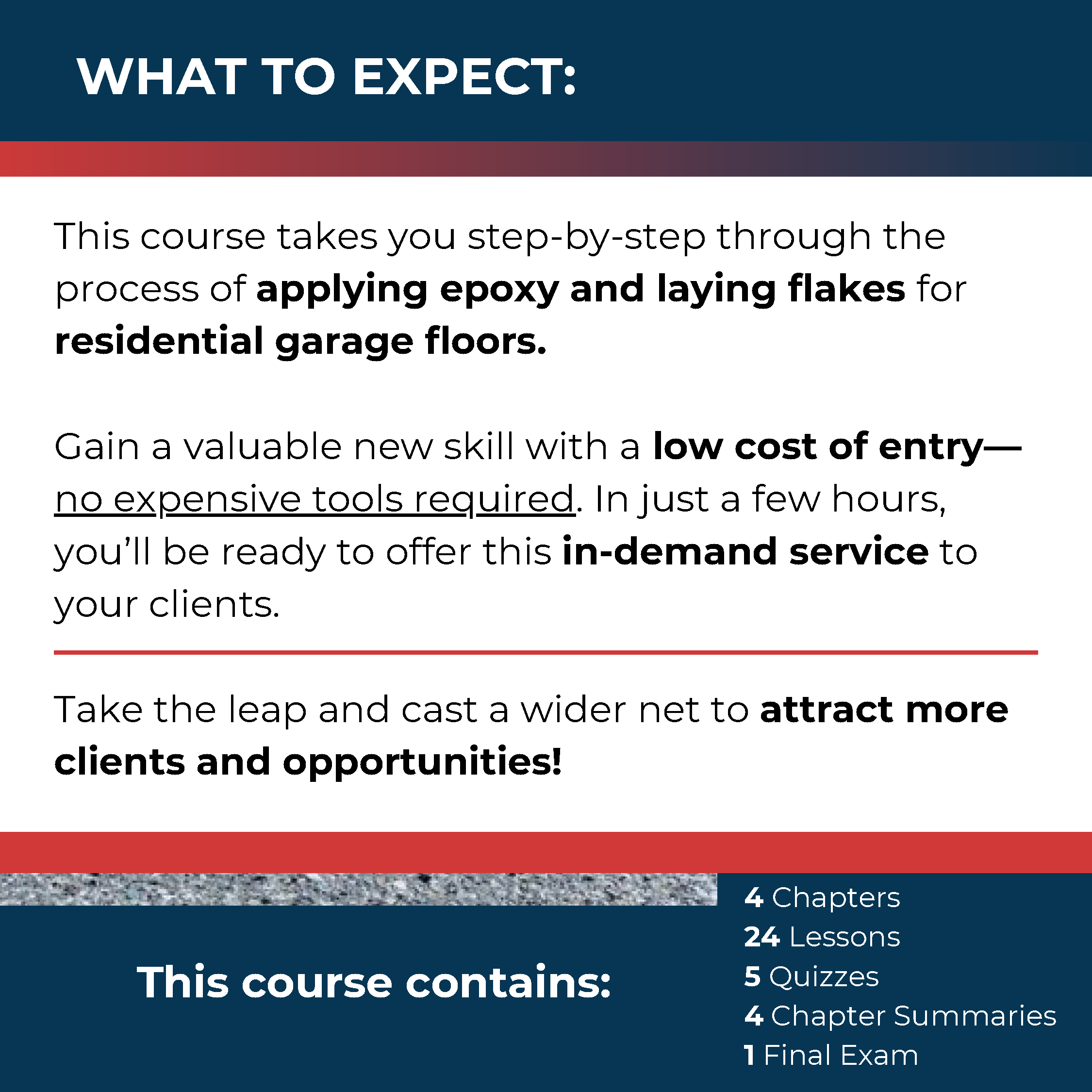 Online Epoxy Course