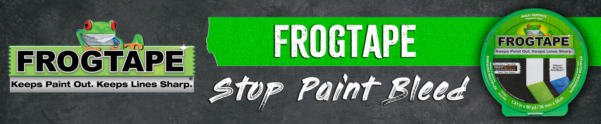 FrogTape, tape for professional painters