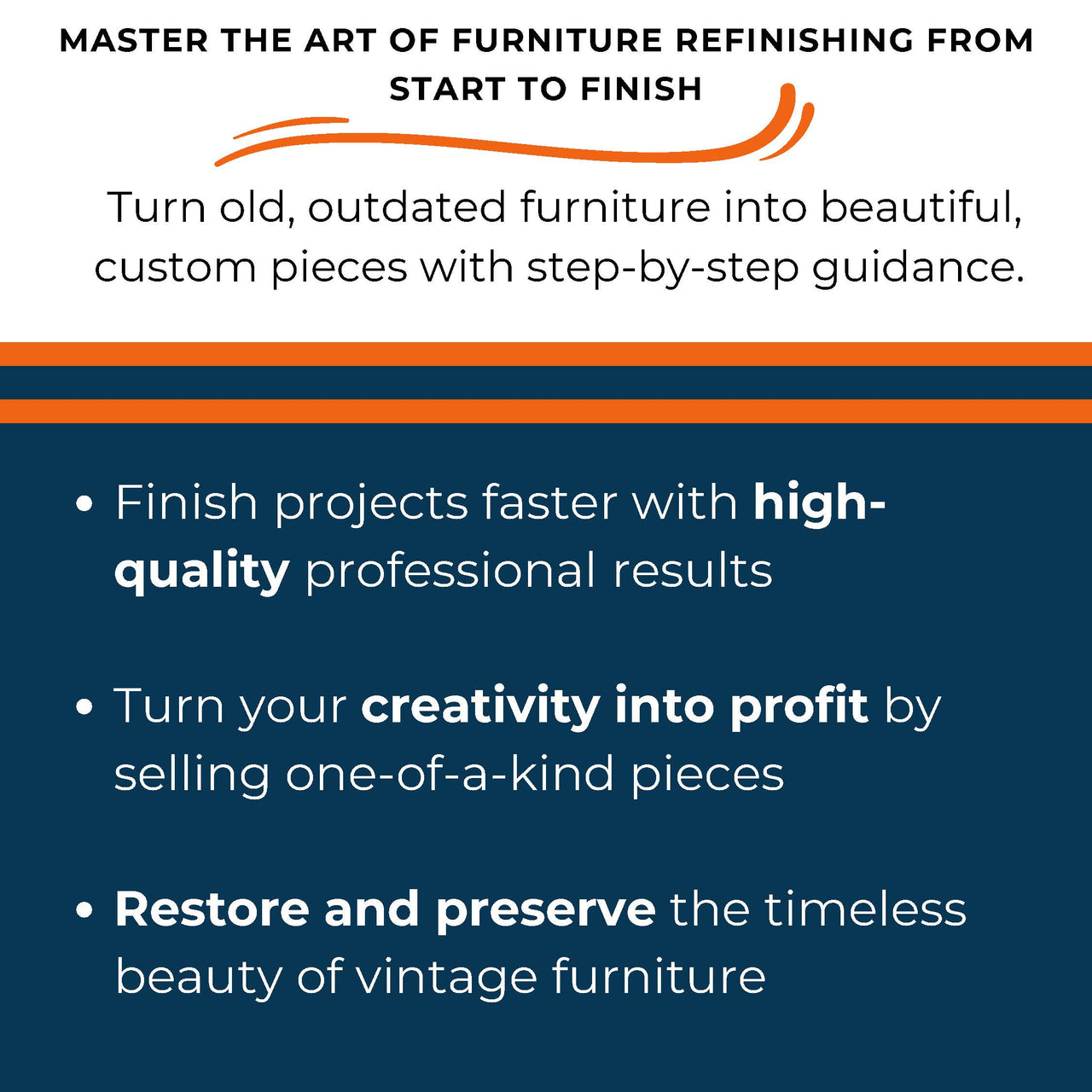 Furniture Refinishing Course