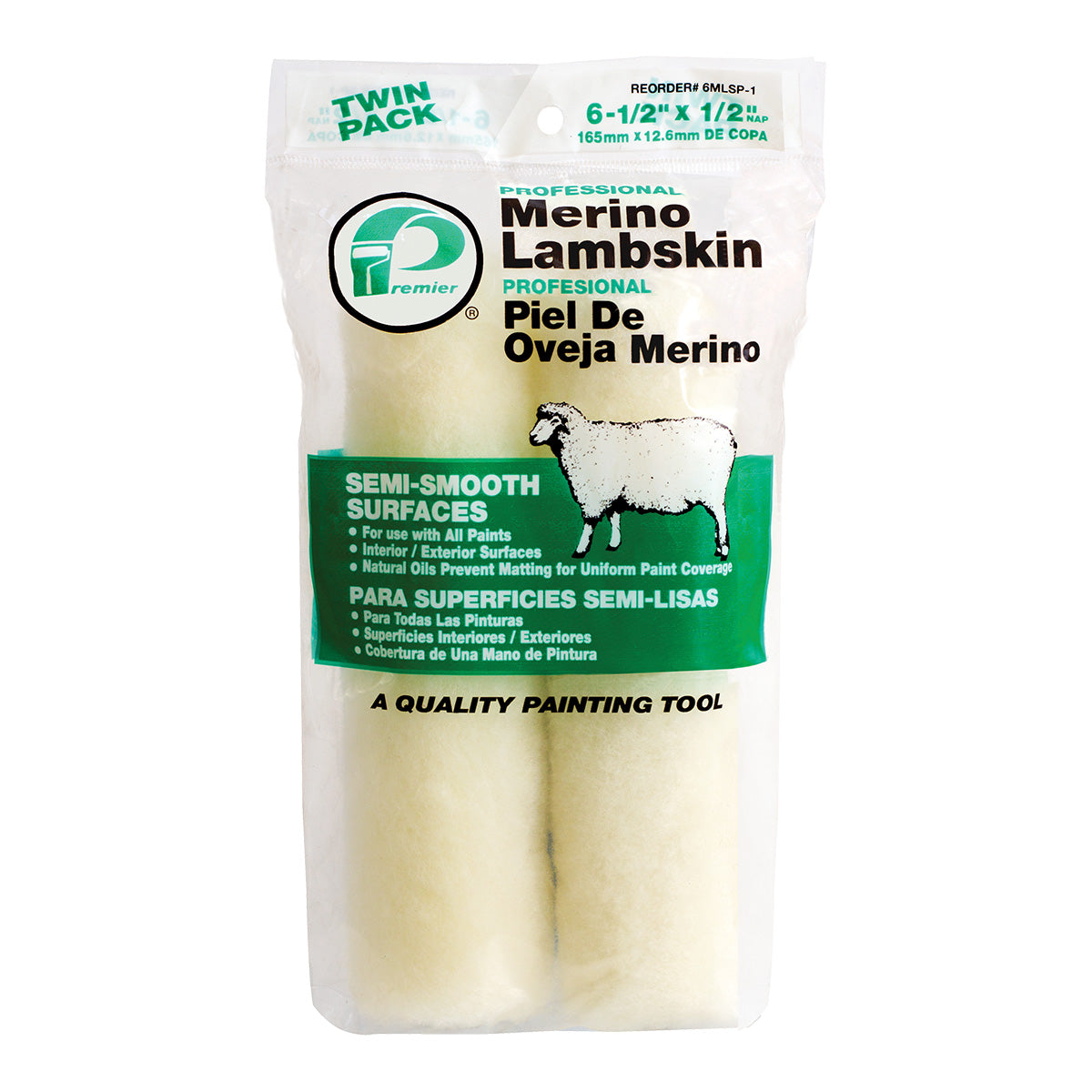 Merino lambskin mini roller from Paint Life Supply Co.