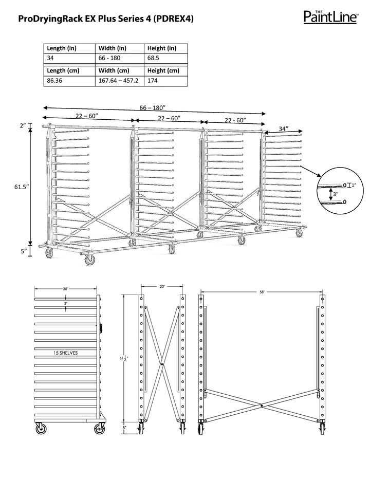 Pro Drying Rack EX Plus Series