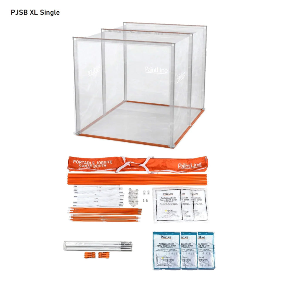 Portable Job Site Spray Booth | Paint Life Supply Co. XL / Single