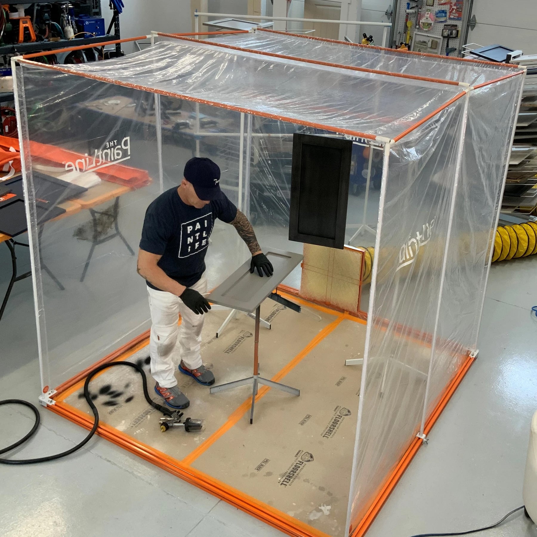 spray tent for painting Portable Job Site Spray Booth