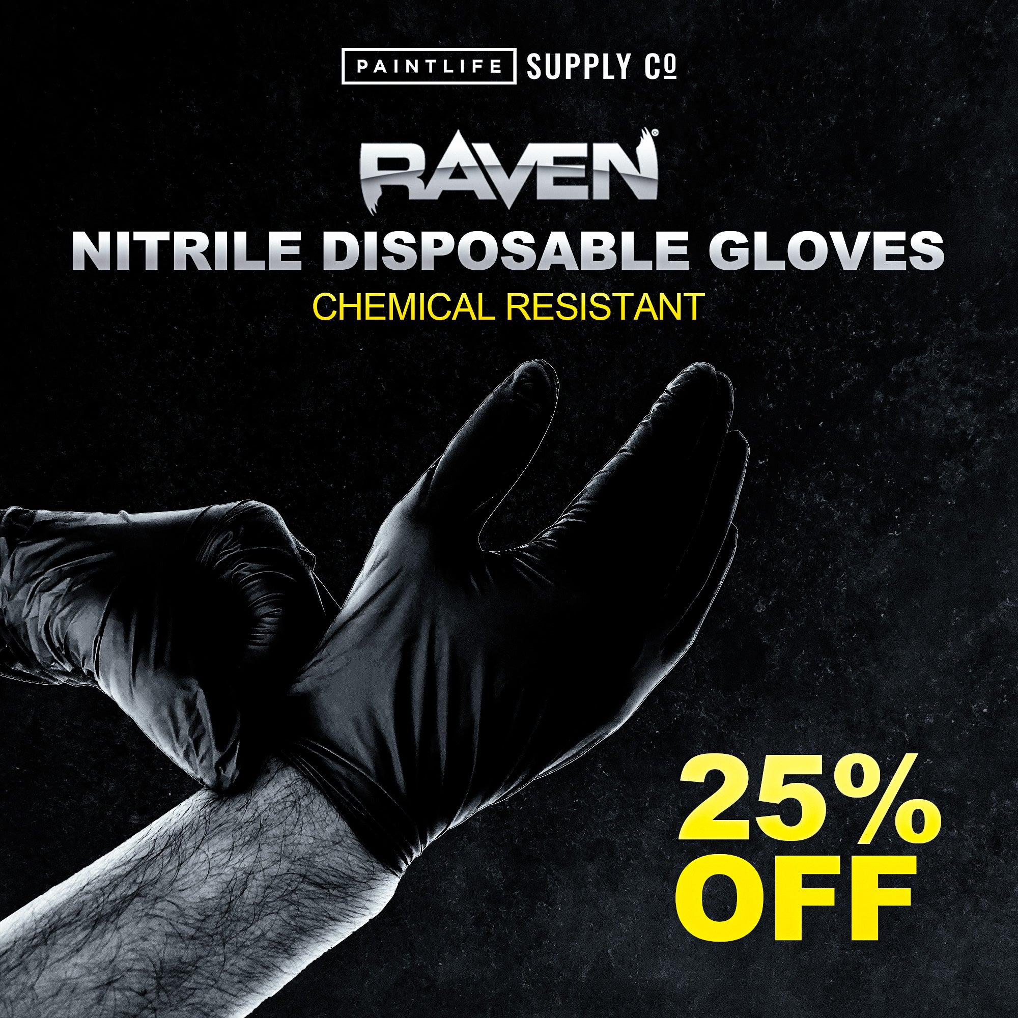 Disposable Raven Gloves