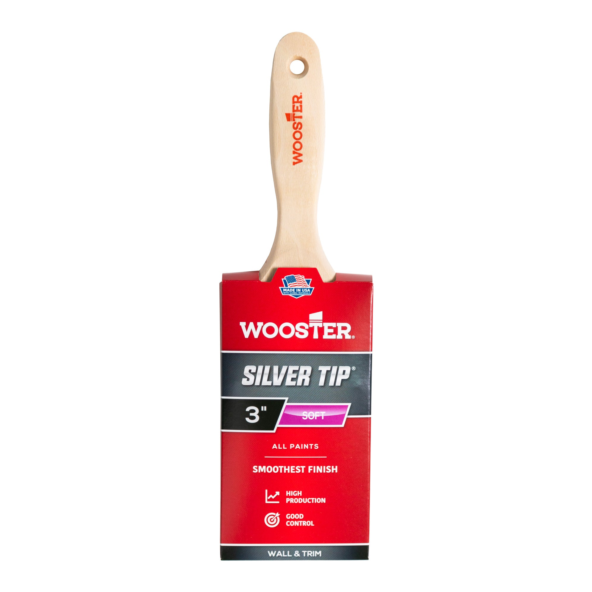 Wooster Silver Tip Brush / Flat Sash