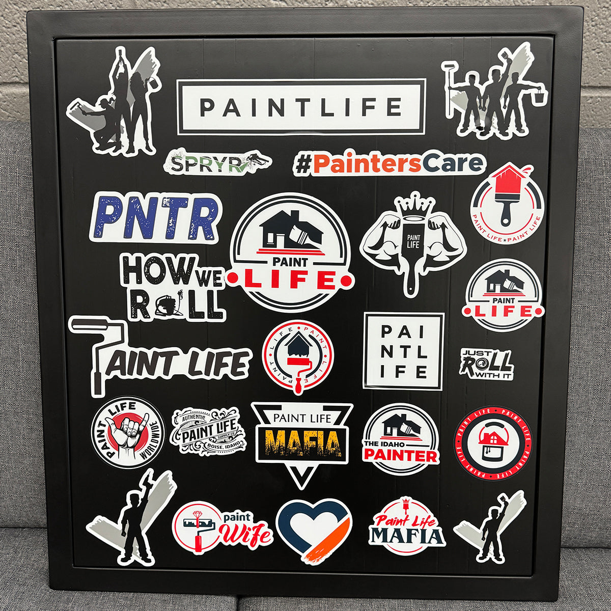 Paint Life Painter Gals Sticker