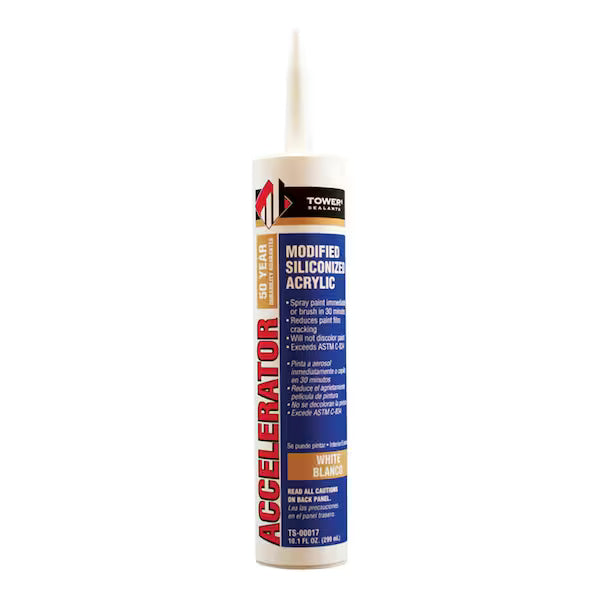 Tower Accelerator caulking from Paint Life Supply Co.