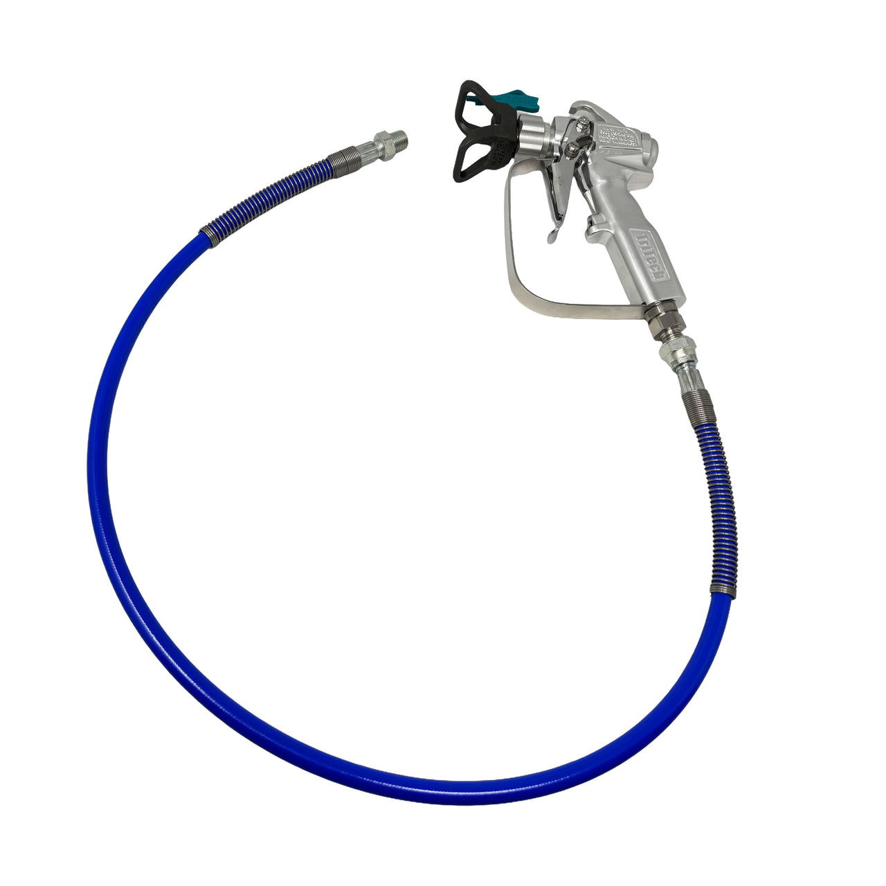 Paint Life custom 3' airless hose whips with springs. Paint Life Supply Co. exclusive.