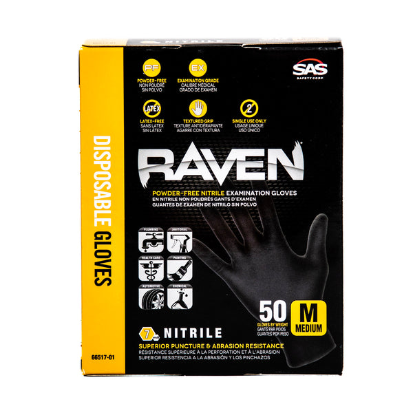 Raven disposable gloves deals medium