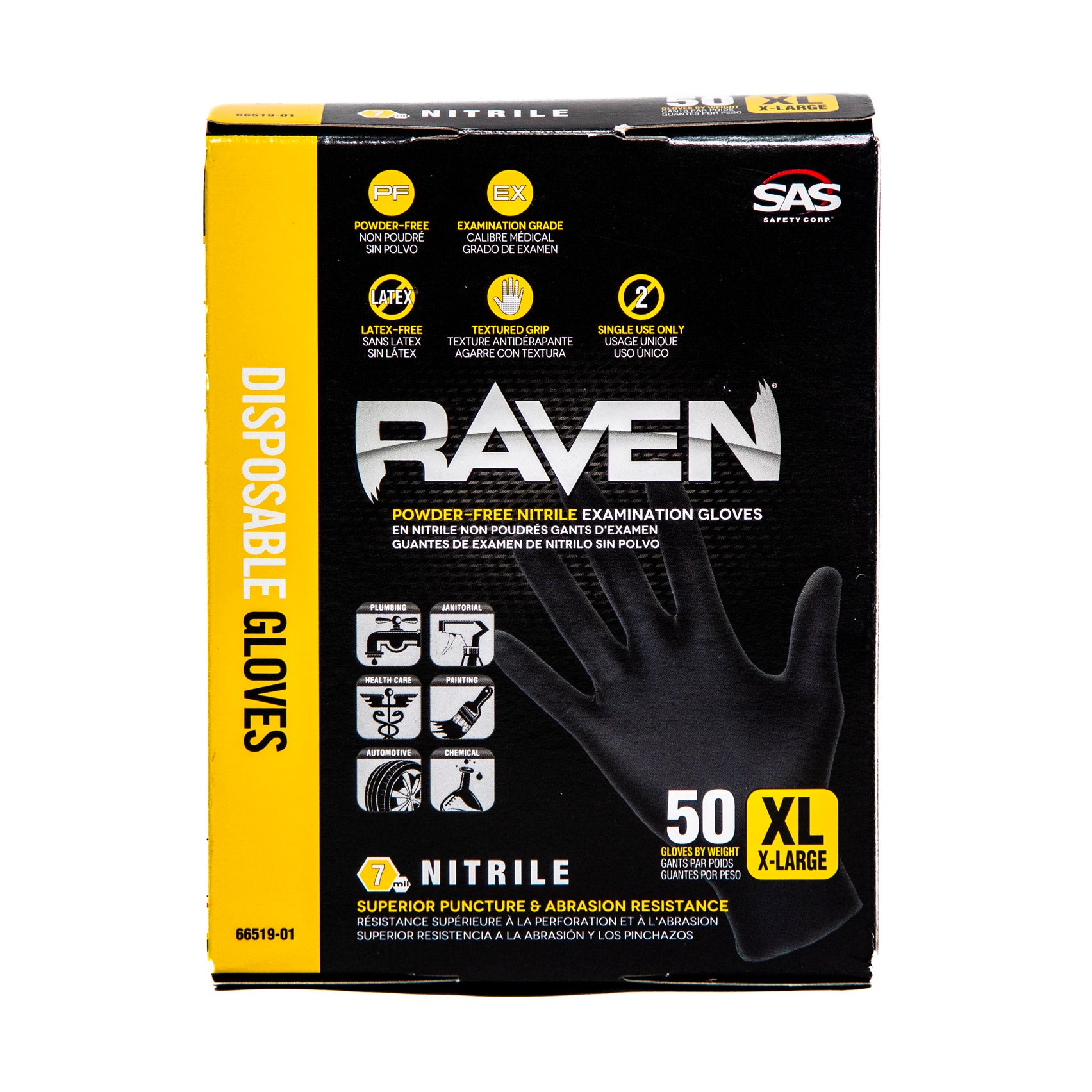 Disposable Raven Gloves