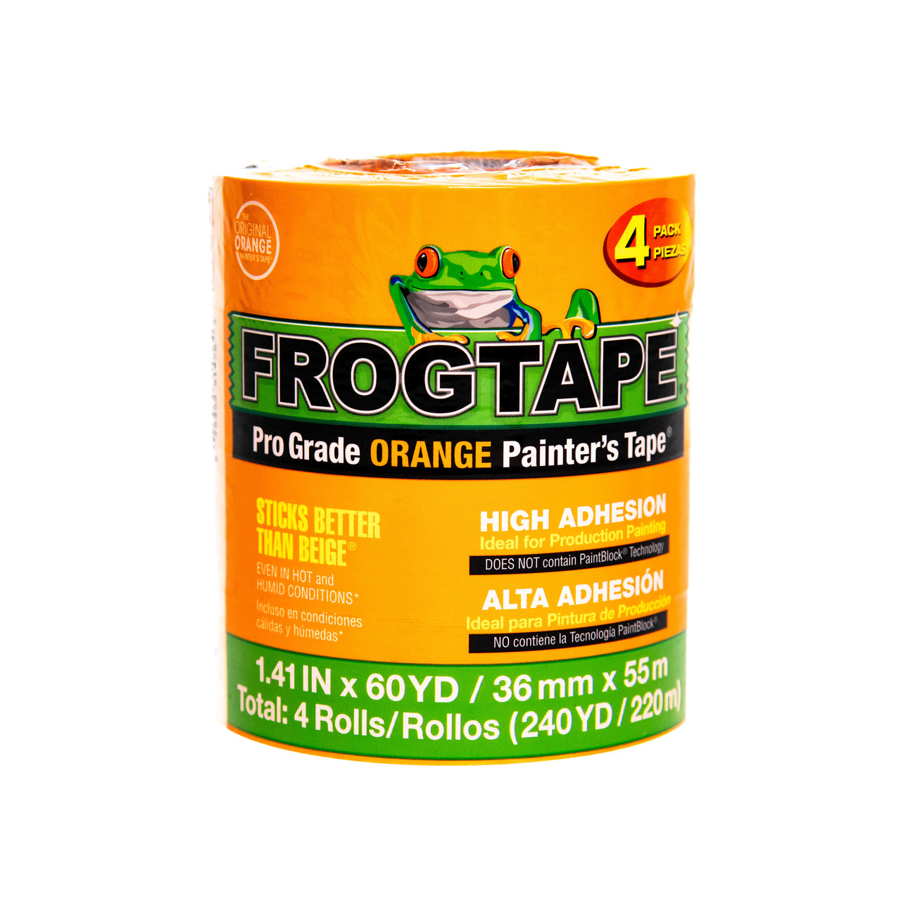 FrogTape Orange 4 Pack at Paint Life Supply Co.