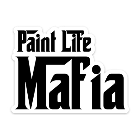 PaintLife Mafia Large Sticker