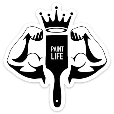 Paint Life Athletic Sticker