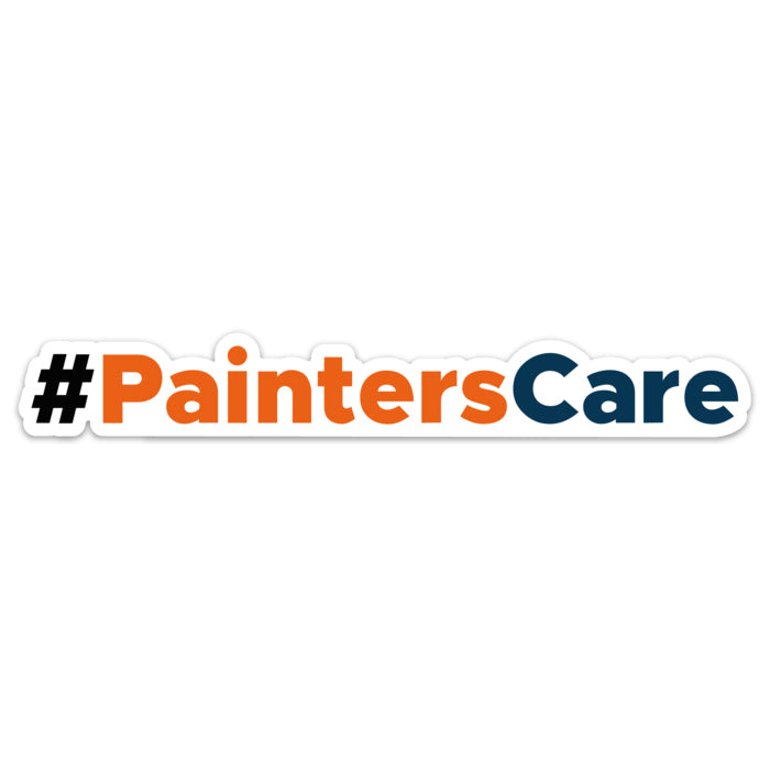 Painters Care Sticker