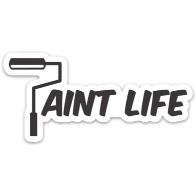 Paint Life Sticker